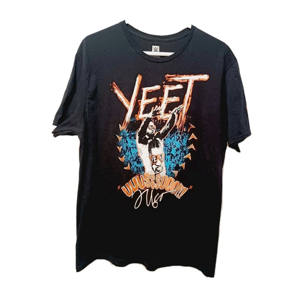 WWE Jey Uso Yeet Uuusssooo T Shirt Tee Black Size XL